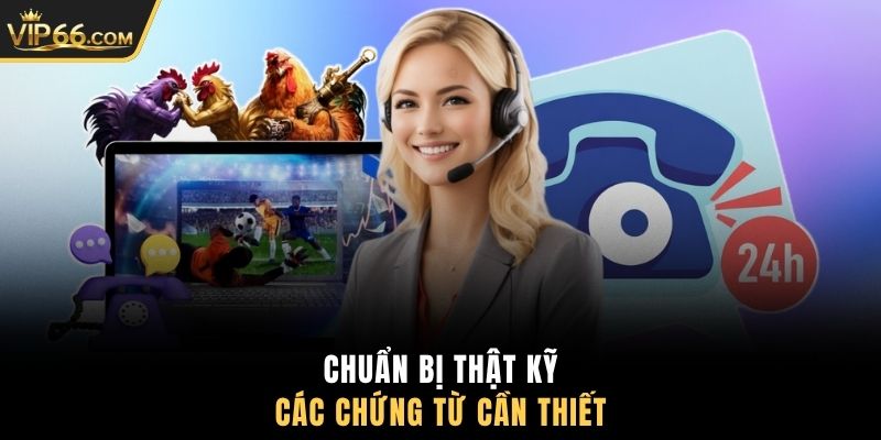 Chuẩn bị thật kỹ các chứng từ cần thiết