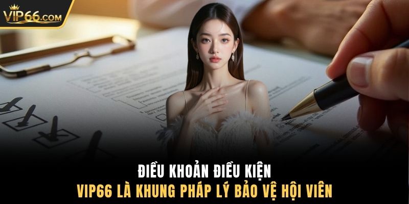 Điều khoản điều kiện VIP66 là khung pháp lý bảo vệ hội viên